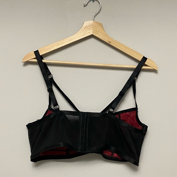 Plaid cage bra - Picture 2 of 4